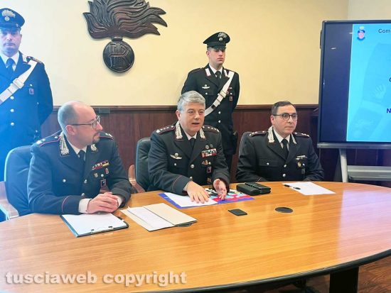 Viterbo - Carabinieri - Operazione Athena - Felice Bucalo, Massimo Friano, Angelo Fazzi