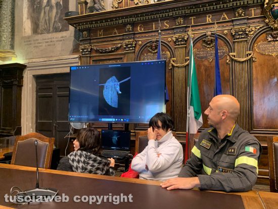 Viterbo - Conferenza stampa “La discesa della Befana 115” - Lo scatto di Floriana Floris terza classificata 
