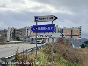 L'inaugurazione della nuova ala dell'ospedale Santa Rosa - La nuova segnaletica