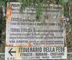 Viterbo - L'itinerario della fede vicino il fosso Urcionio