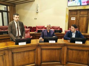 Viterbo - Consiglio provinciale - Giampieri, Campana e Profili