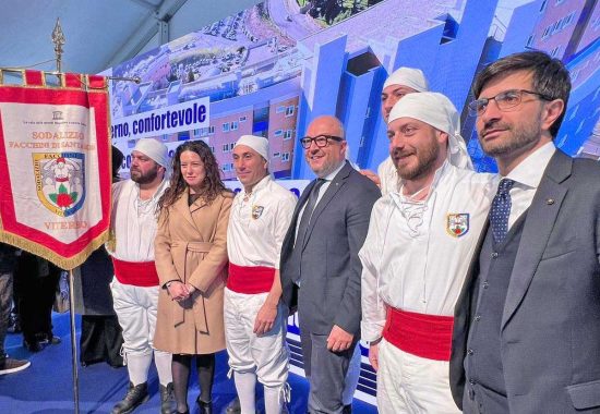 Viterbo - Inaugurazione ospedale Santa Rosa 
