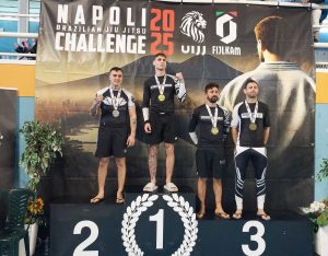 Napoli - La Lotus Bjj Viterbo al campionato italiano di Brazilian Jiu-Jitsu