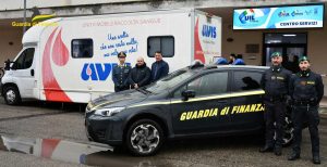 Donazione Avis - Guardia di finanza