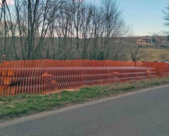 Montefiascone - I lavori per la nuova conduttura idrica alla Commenda