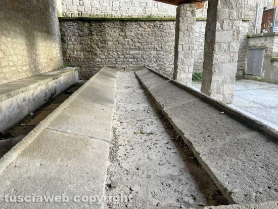 Viterbo - Il lavatoio di via Signorelli