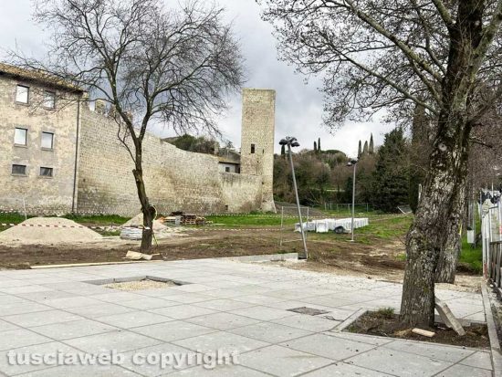 Viterbo - Il parco urbano a porta Faul
