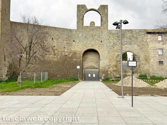 Viterbo - Il parco urbano a porta Faul