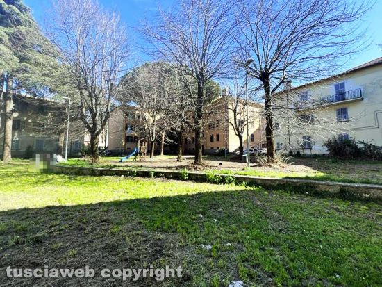 Viterbo - Il parco tra via Vanni e via del Massaro