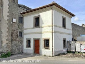 Viterbo - La casa di Alfio Pannega rimessa a nuovo