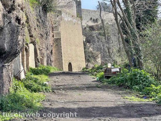 Viterbo - Il cantiere Pnrr di Valle Faul