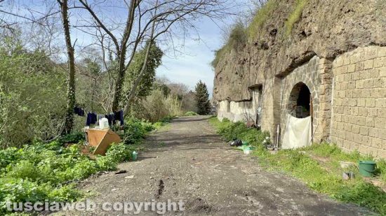 Viterbo - Il cantiere Pnrr di Valle Faul