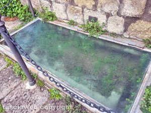 Viterbo - La tomba di piazza Dante