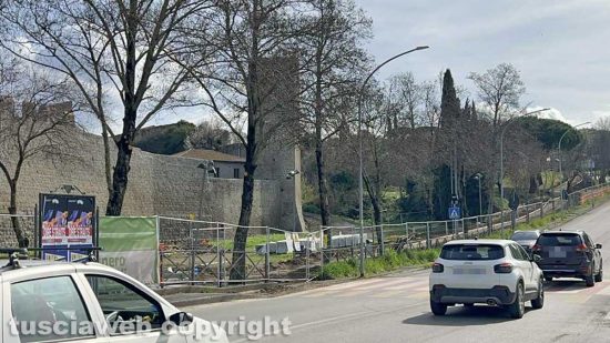 Viterbo - Il cantiere Pnrr di Valle Faul