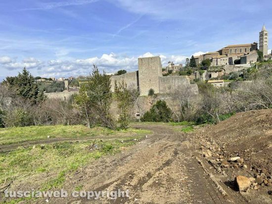 Viterbo - Il cantiere Pnrr di Valle Faul