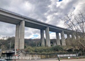 Orte - Il viadotto della superstrada Umbro-laziale