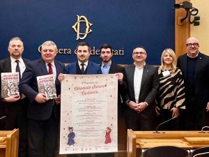 Roma - La presentazione del Carnevale civitonico 2025