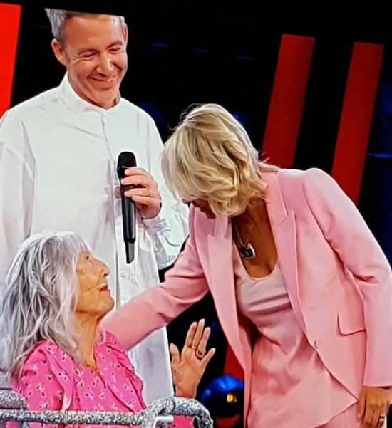 Elo e nonna Licia Fertz da Maria De Filippi