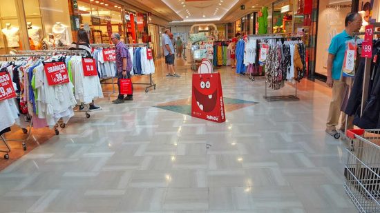 Lo Sbaracco presso il centro Commerciale Tuscia di Viterbo