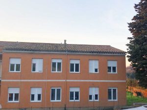 Tessennano - Uno degli edifici messi a disposizione per il progetto sull'autismo