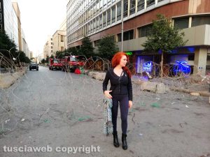Beirut - L'artista viterbese Laura Allegrini