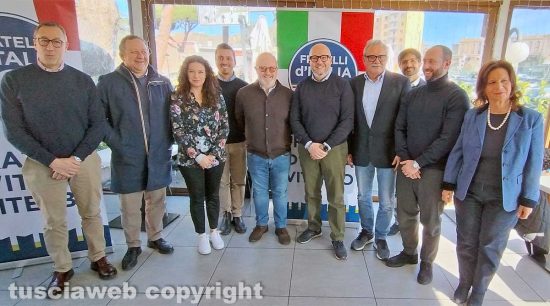Viterbo - FdI - La presentazione del congresso
