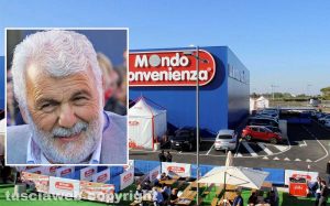 Mondo convenienza - Nel riquadro Giovan Battista Carosi