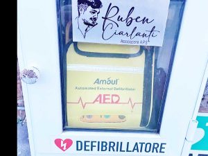 Associazione Ruben Ciarlanti, defibrillatore