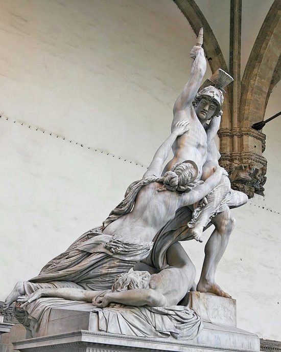 Firenze - Il ratto di Polissena di Pio fedi