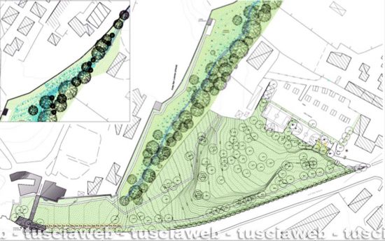 Viterbo - Il parco urbano a porta Faul