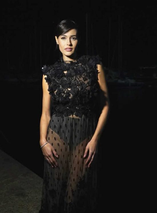 Alice Sabatini all'Opening gala del festival di Sanremo