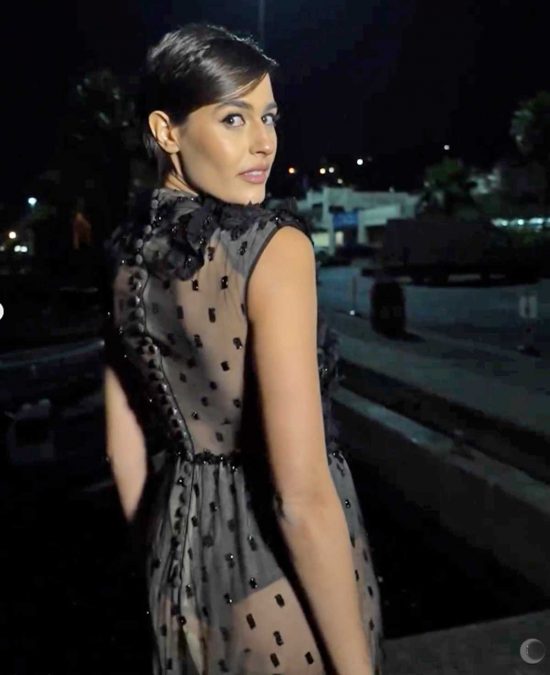 Alice Sabatini all'Opening gala del festival di Sanremo