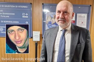 Tribunale - Il garante dei detenuti Stefano Anastasia (nel riquadro Hassan Sharaf)