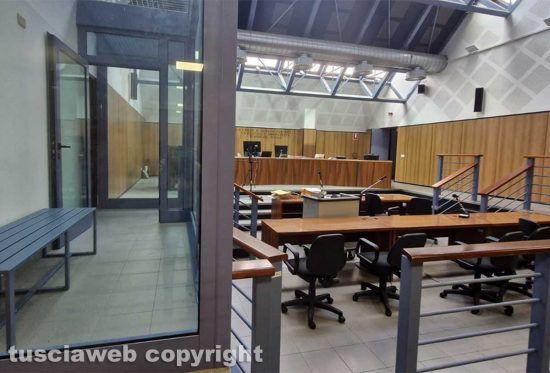 Tribunale di Viterbo - Un'aula