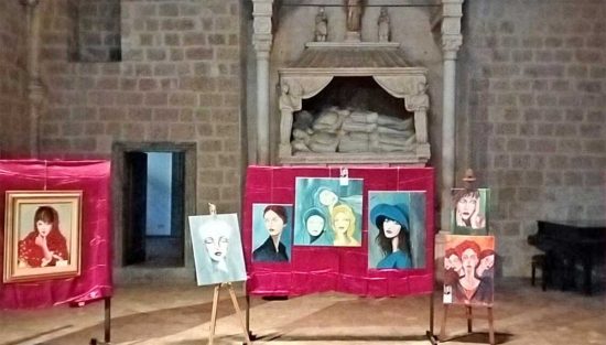 Capranica - Al tempio di San Francesco la nuova tappa della mostra d’arte itinerante con oltre 60 artisti della Tuscia