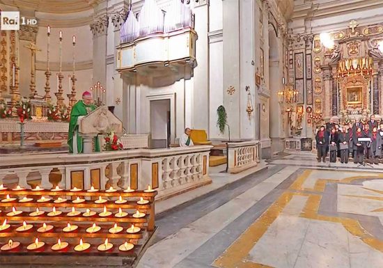 Viterbo - Messa in diretta Rai dal santuario della Madonna Liberatrice