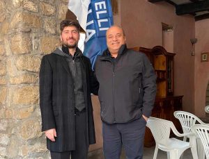 Ischia di Castro - Il sindaco Stefano Bigiotti e Smeraldo Marucci