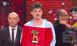 Sanremo - Il vincitore del 75esimo festival Olly