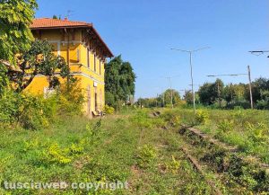 Fabrica di Roma - La ex stazione della ferrovia Roma Nord