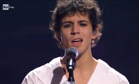Sanremo - Alex Wyse con Rockstar