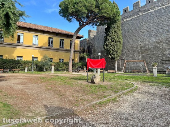 Viterbo - Inaugurazione area smoking free al parco Lubich