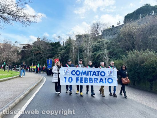 Viterbo - Corteo per la Giornata del Ricordo