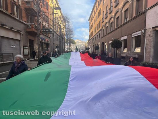 Viterbo - Corteo per la Giornata del Ricordo