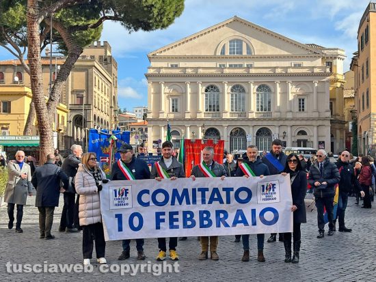 Viterbo - Corteo per la Giornata del Ricordo