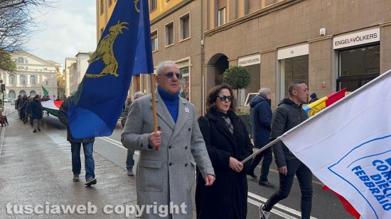 Viterbo - Corteo per la Giornata del Ricordo