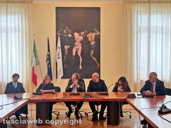 Da sinistra: Daniele Sabatini, Margherita Eichberg, Stefano Ubertini, Mauro Rotelli, Alessandra Moscatelli e Alvaro Marucci