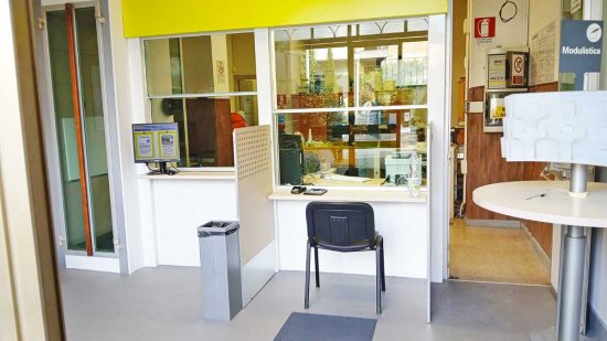 L'ufficio postale di Calcata