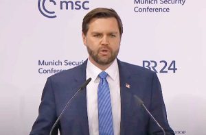 Il vice presidente degli Usa JD Vance