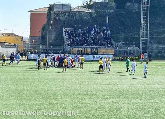 Il malore occorso all'arbitro negli ultimi minuti di gioco