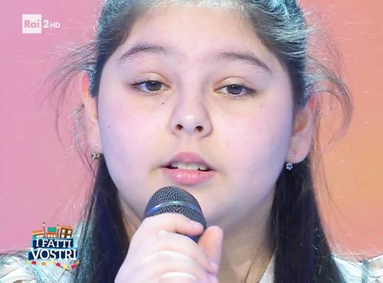 Annamaria Mihalache a "I fatti vostri"